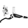 Тормоз дисковый SHIMANO M445-W, BL-M445(ЛЕВ)/BR-M447ПЕР), БЕЛЫЙ, 1000мм EM445BMFPRB100